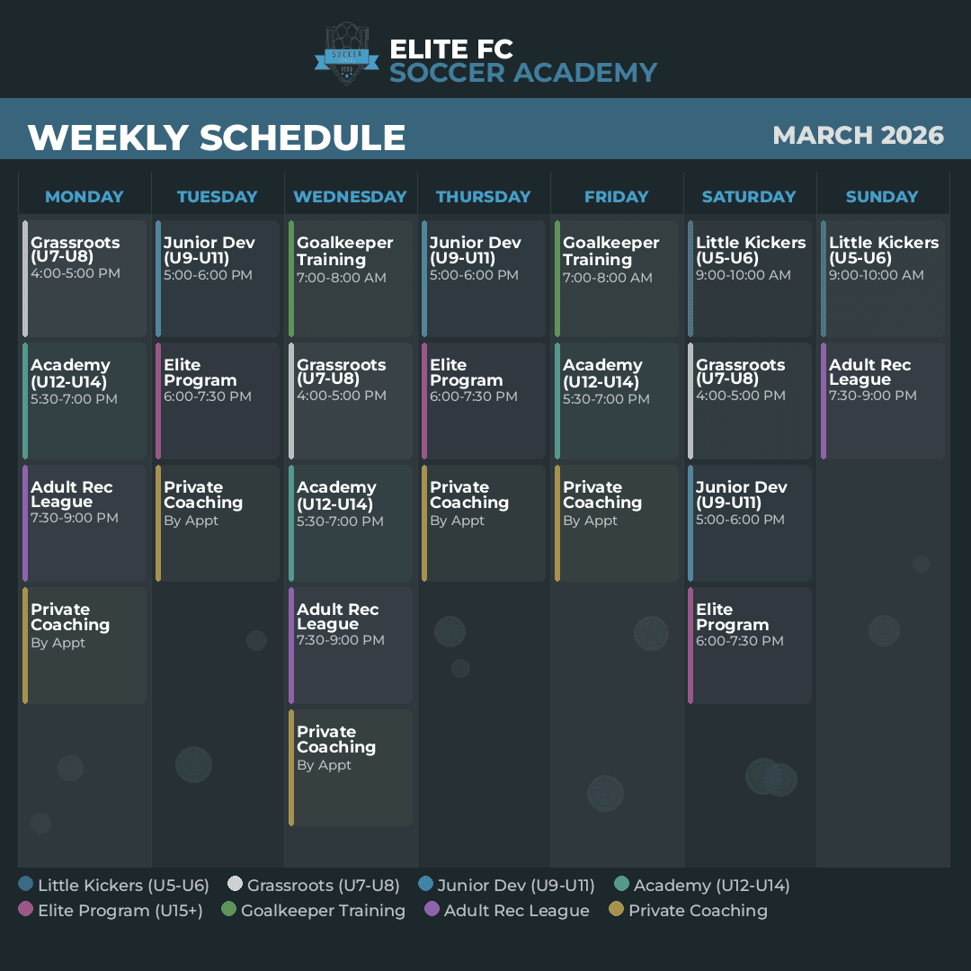 Weekly Schedule