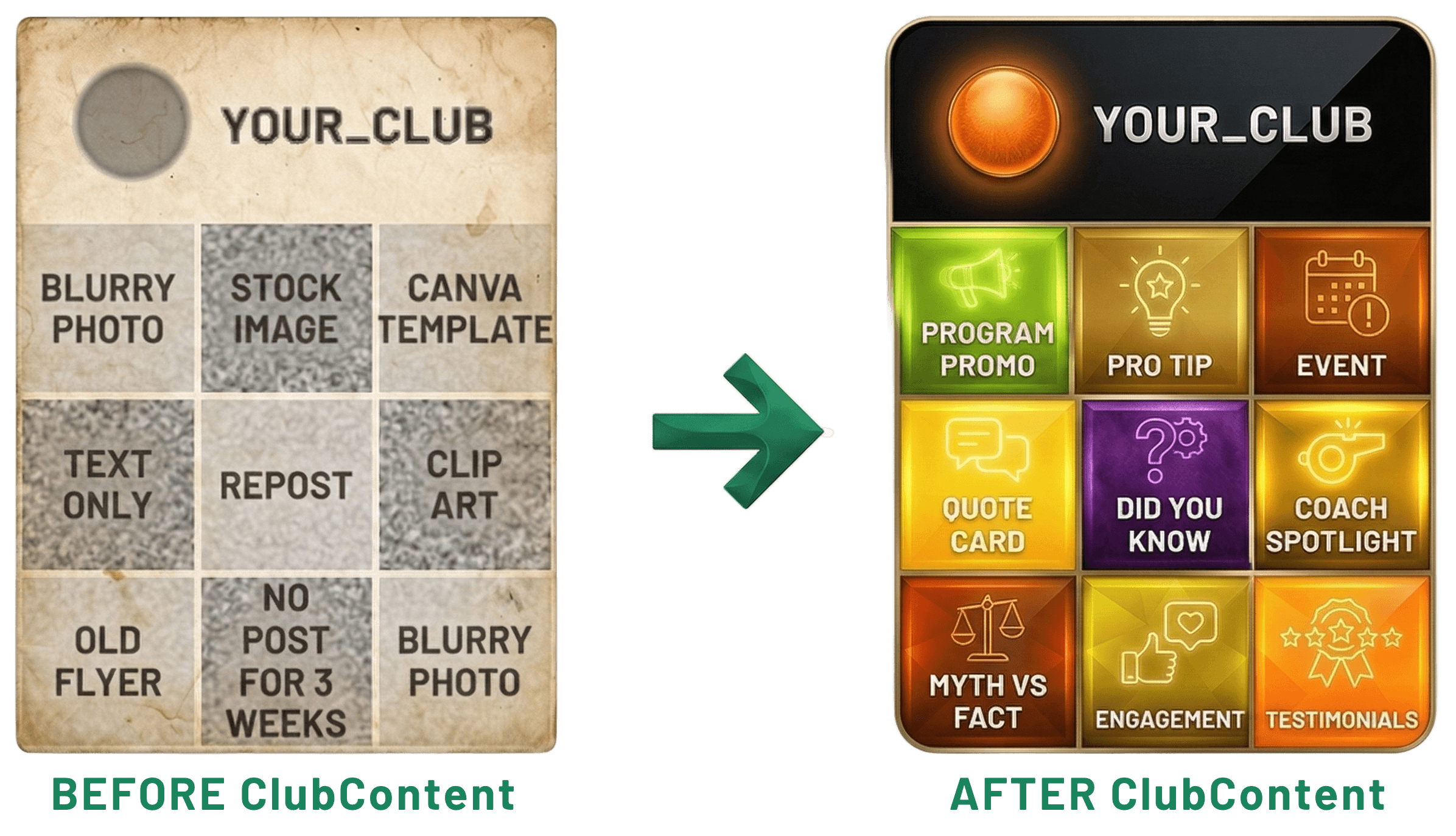 ClubContent Preview